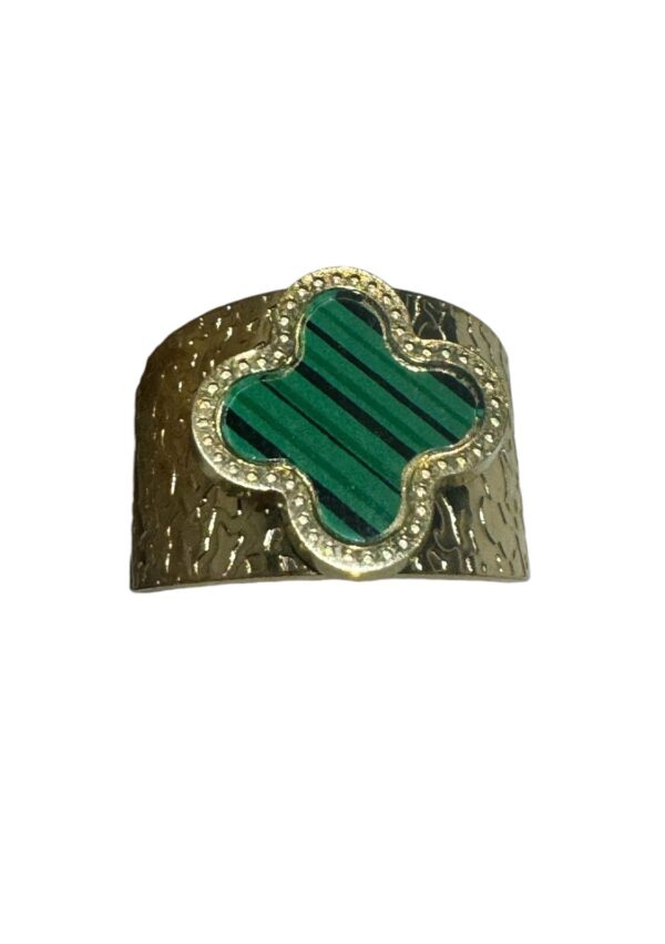 anillo monay verde